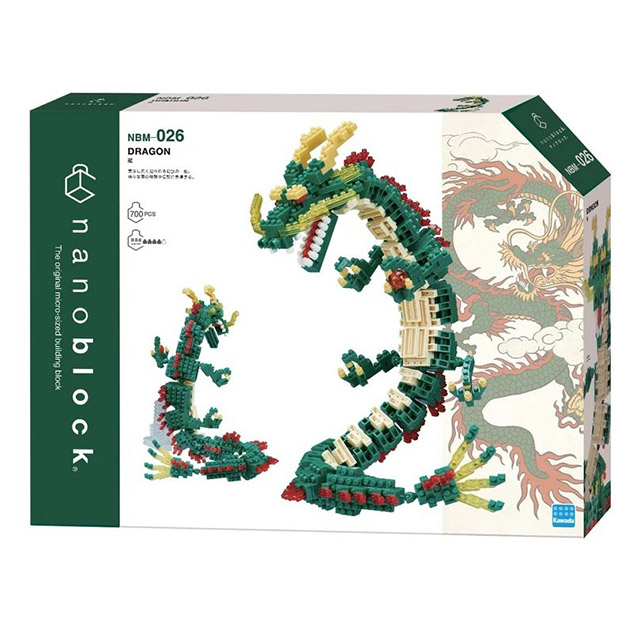 Nanoblock 迷你積木 《 Nano Block  》NBM_026 神龍(一般版)