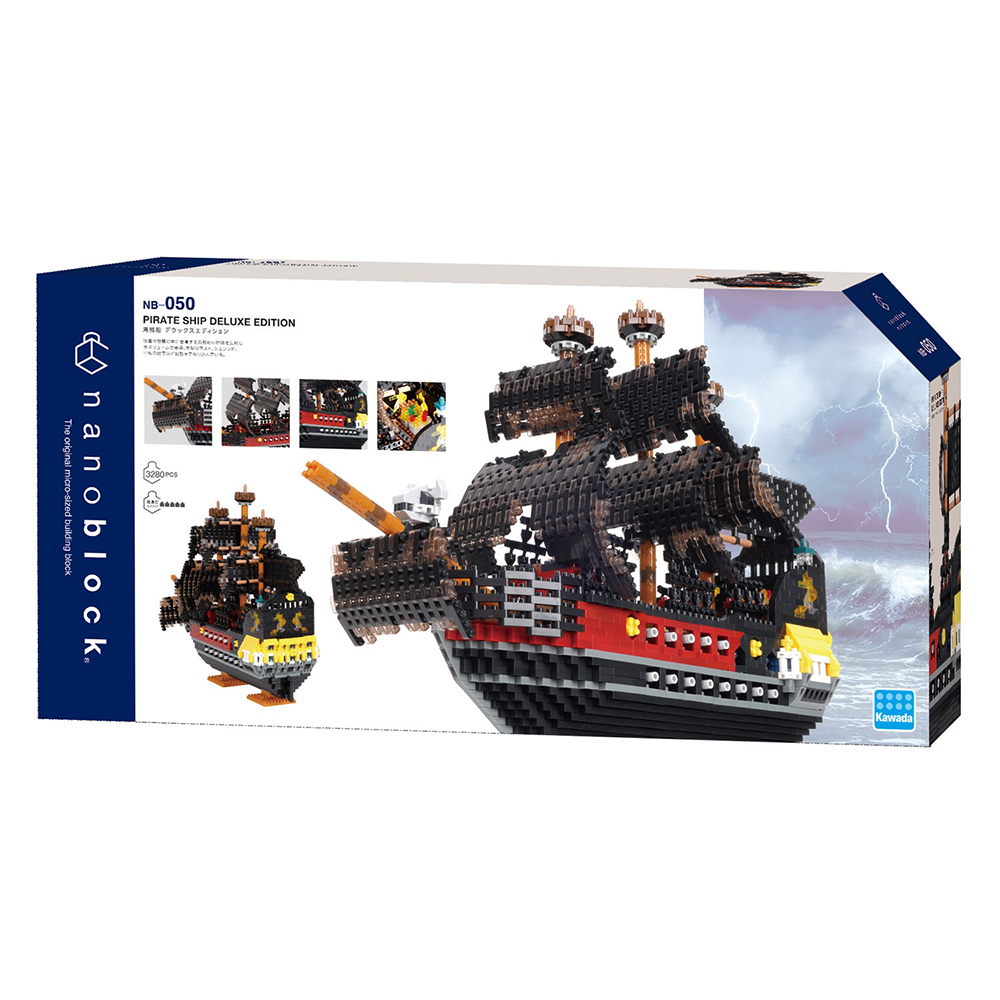 Nanoblock 迷你積木 《 Nano Block  》NB_050 海賊船DX 1000