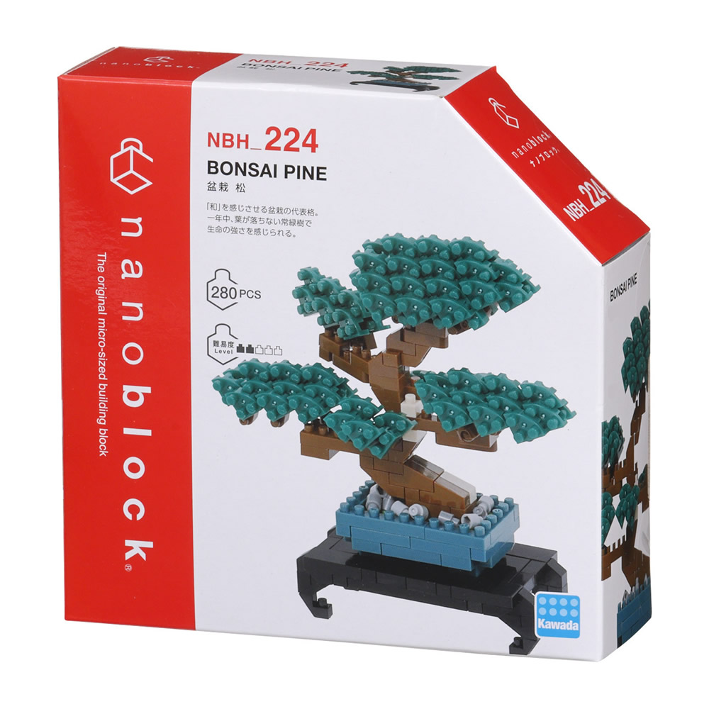 Nanoblock 迷你積木 《 Nano Block 》NBH_224 盆栽 松