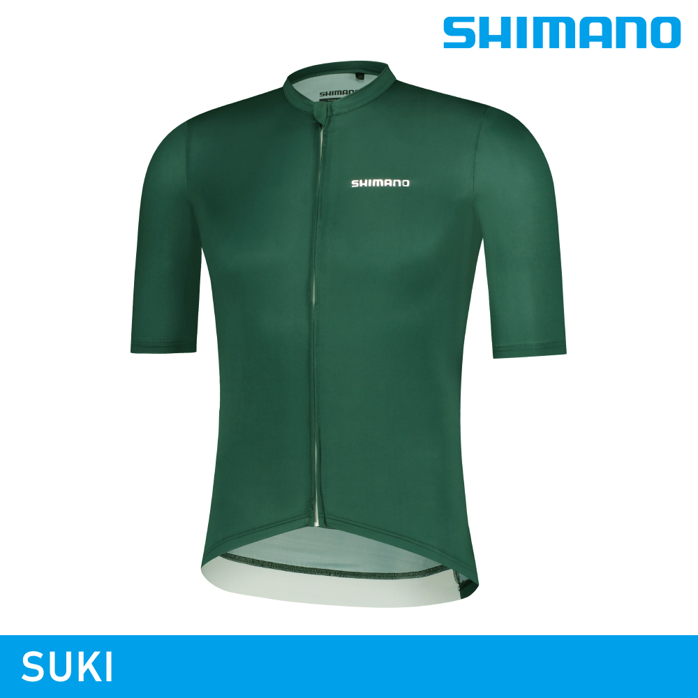 SHIMANO 禧瑪諾 【城市綠洲】 SUKI 短袖車衣 / 綠色