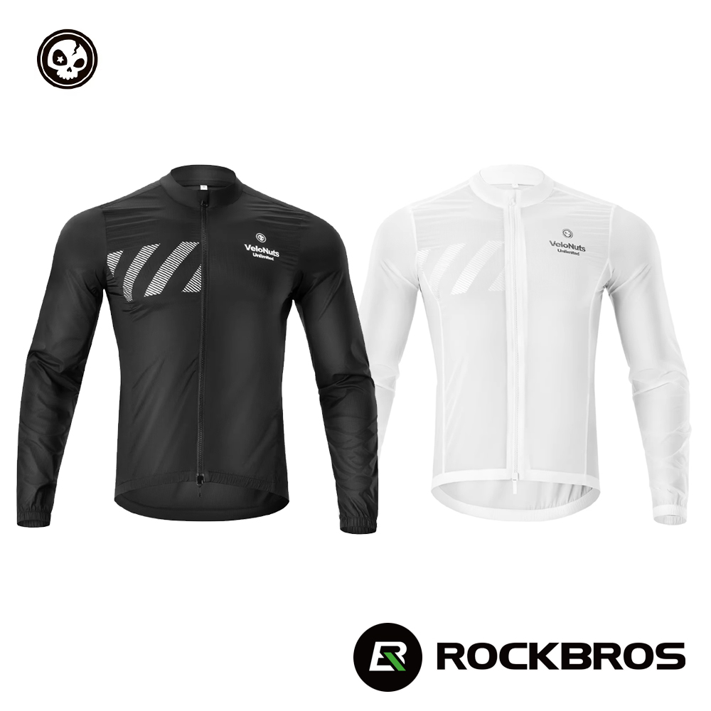 ROCKBROS 洛克兄弟 VNS輕量舒適風衣 15120019 (小骷髏/透氣/快乾/防風/春夏風衣/秋季風衣/自行車/運動)