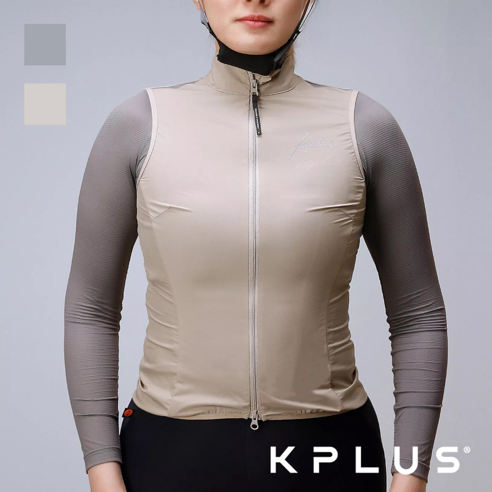 KPLUS 女款防風背心 XXS-M (夾克/無袖/女車衣/防風/運動/單車/車服/外套)