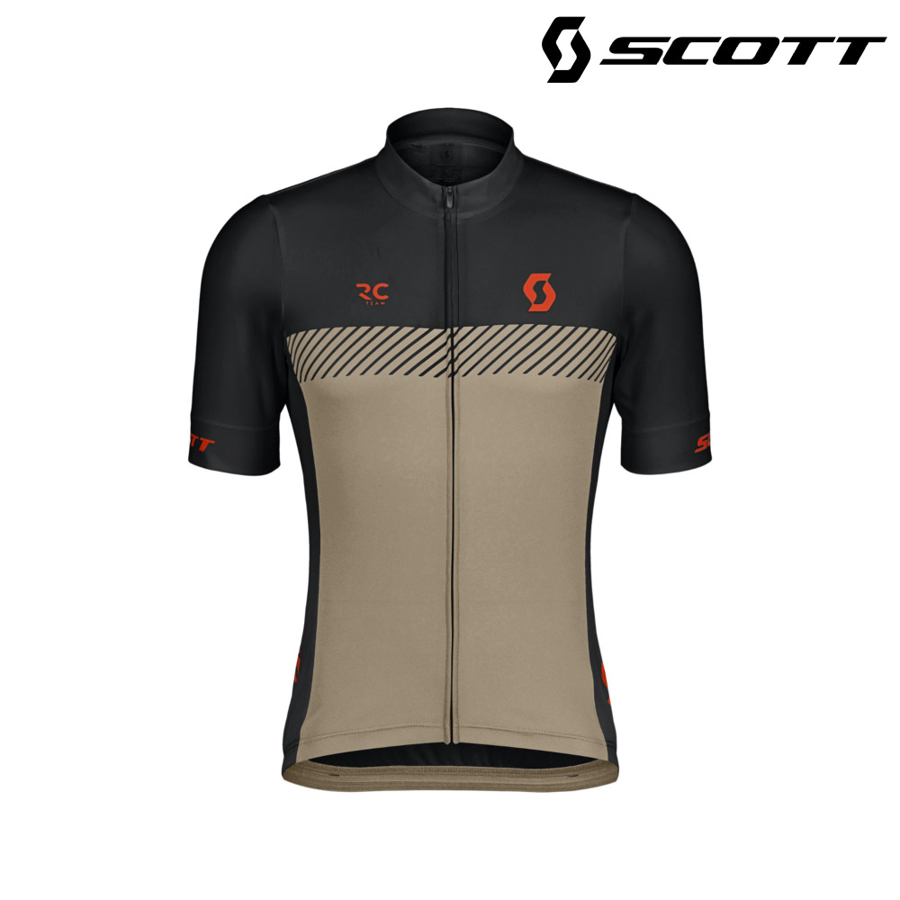 RC Team 男性短袖車衣 422187 / 紅-米色 (M-XL)