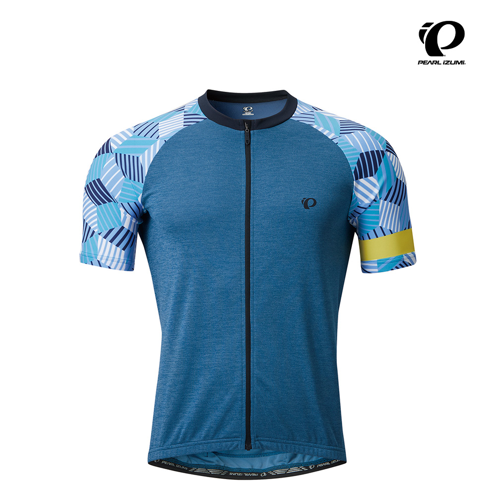 PEARL iZUMi 631-B-6 設計款 男短車衣 藍