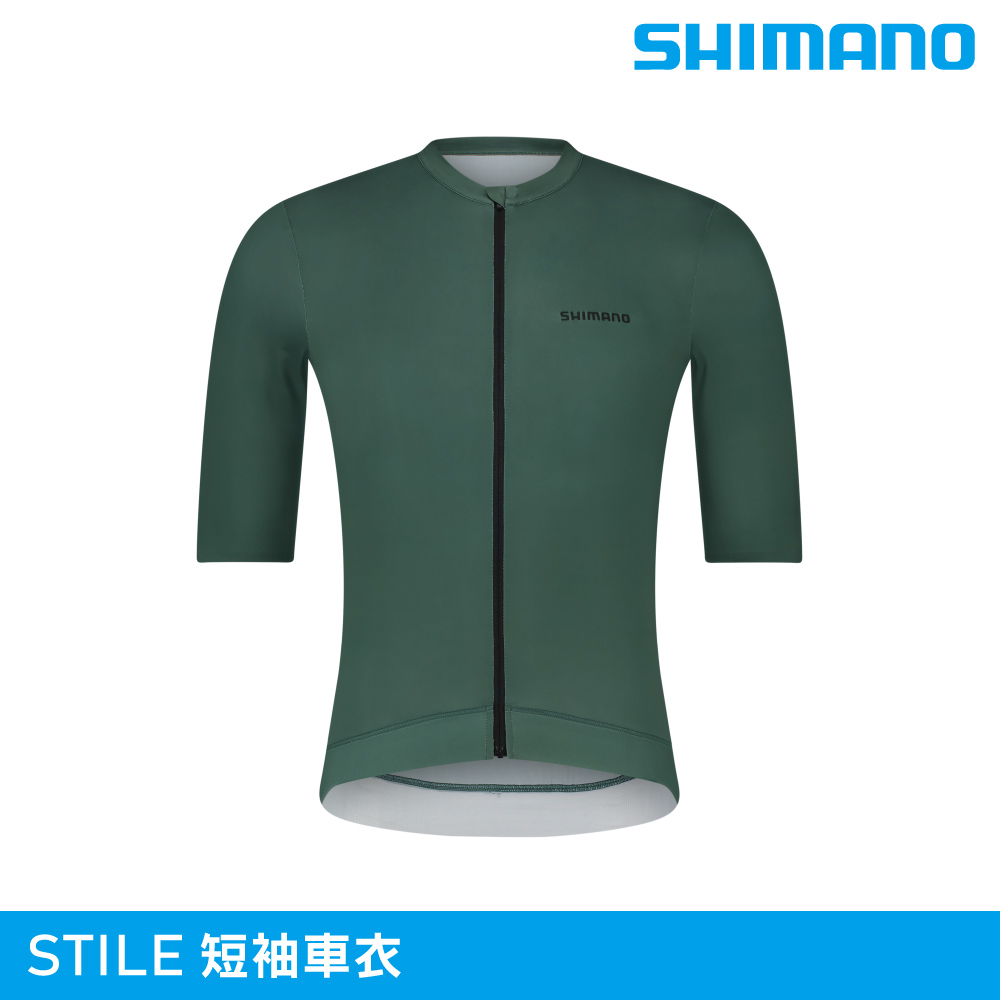 SHIMANO 禧瑪諾 男 短袖車衣 STILE|深大地色 M-XL (單車上衣 自行車衣 公路車衣)
