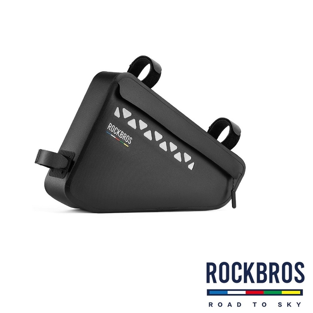 ROCKBROS 洛克兄弟 天路全防水硬殼三角包 (下管包/三角包/車包/收納包/車包/車袋/大容量單車包)