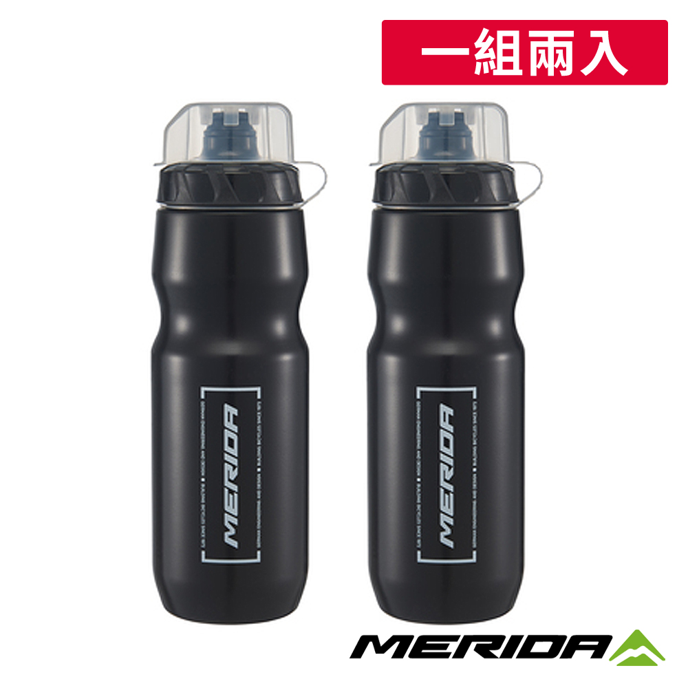 壺 MERIDA 美利達自行車水壺760CC 一組兩入不混色(附防塵蓋/補水/水瓶