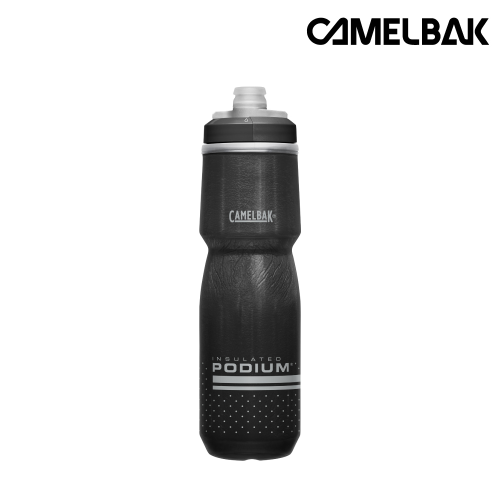 CamelBak PODIUM CHILL保冷噴射水瓶 CB1873001071|710ml 黑