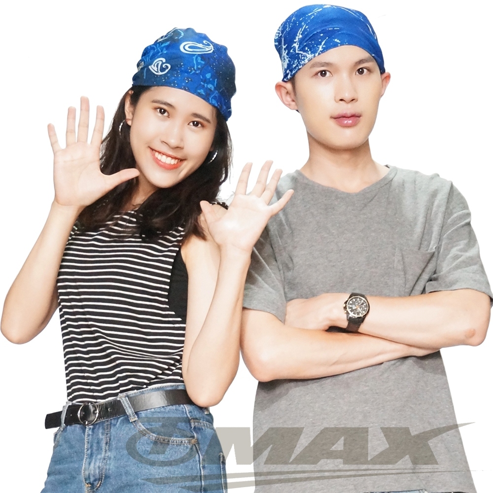 OMAX 超值魔術頭巾-5入(顏色隨機)