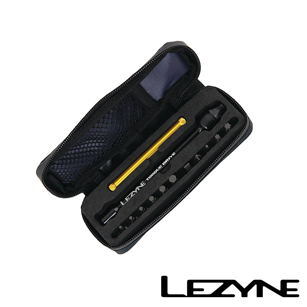 《LEZYNE》扭力板手組 附收納包 TORQUE DRIV E(工具組/維修工具/工具包/簡易維修/自行車/單車)