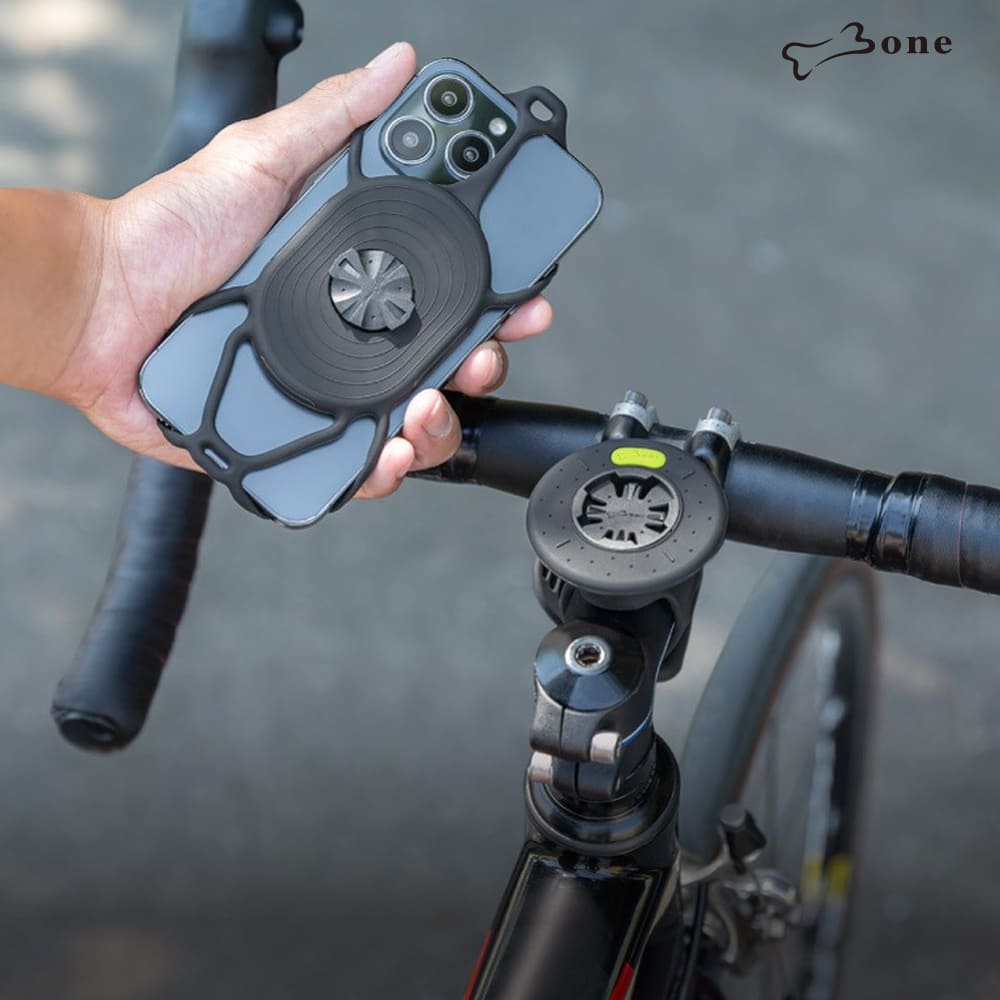 Bone 蹦克 / 單車手機綁接套組2代 (手機支架 自行車 導航 秒速快拆)