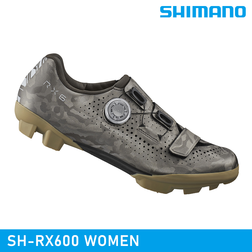 SHIMANO 禧瑪諾 【城市綠洲】 SH-RX600 WOMEN SPD 自行車卡鞋 / 沙棕色 (女款)