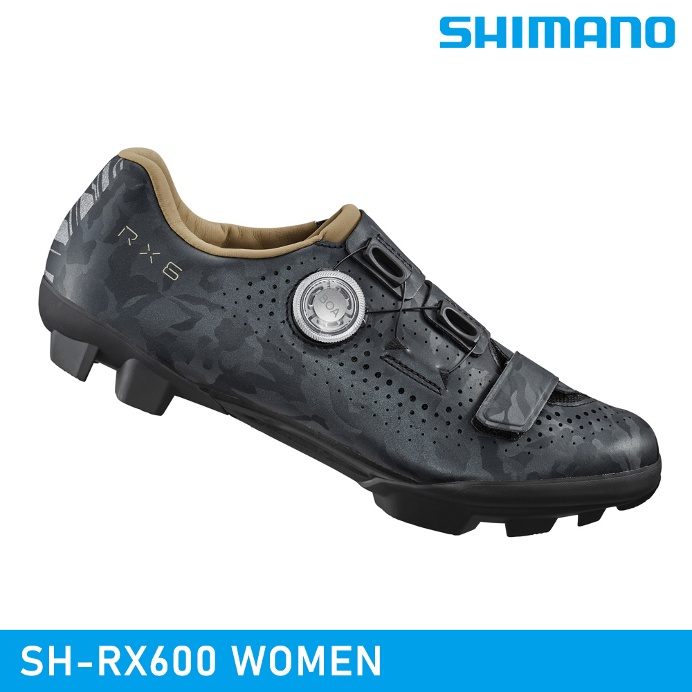 SHIMANO 禧瑪諾 【城市綠洲】 SH-RX600 WOMEN SPD 自行車卡鞋 / 岩石灰 (女款)