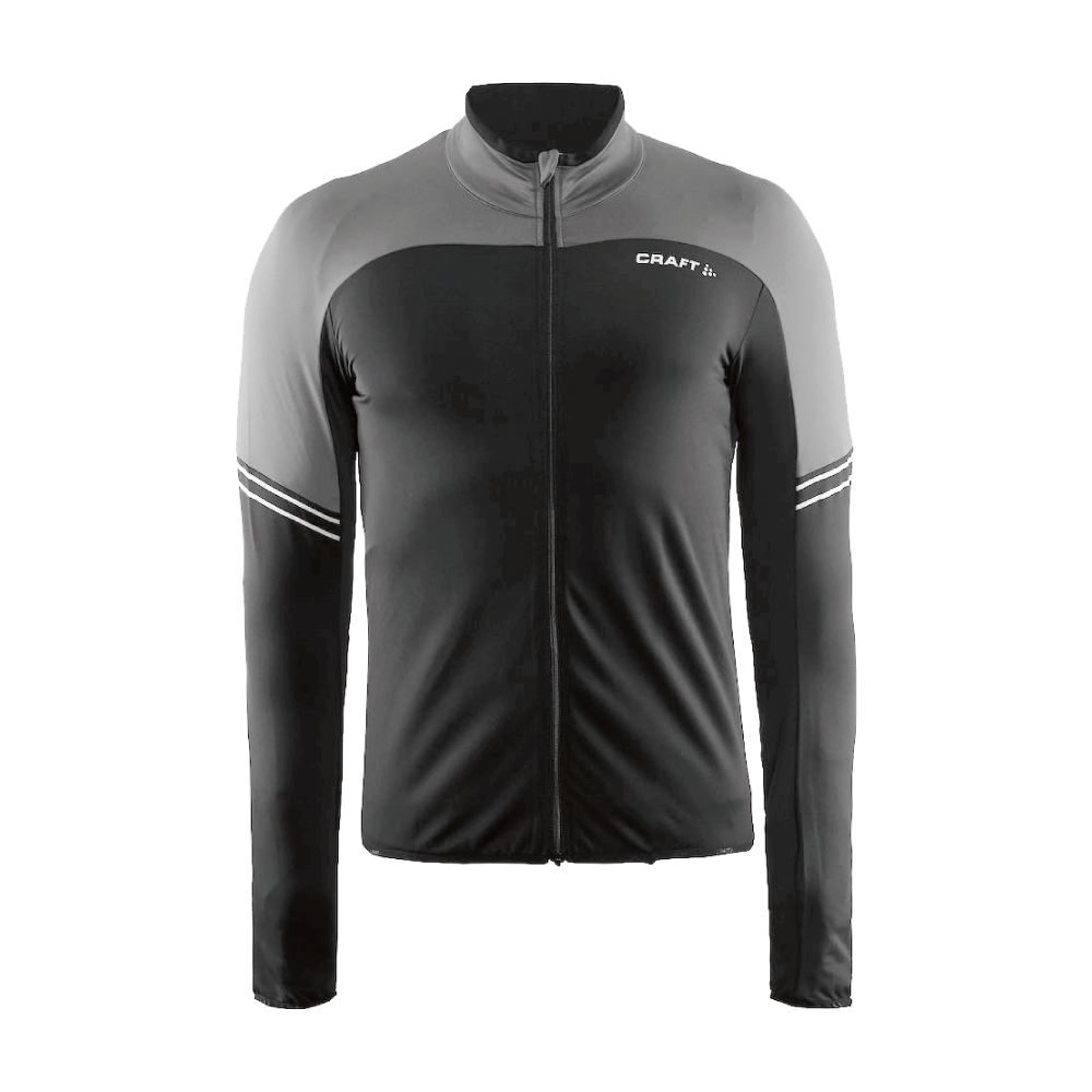 CRAFT 瑞典 Velo 長袖男車衣 1904441-2975 黑/灰