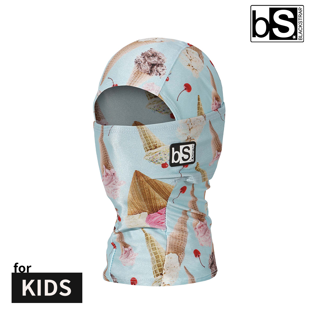BlackStrap Kids Hood Balaclava-S 童素色多功能頭套【Nautical/海藍色】（其他規格）