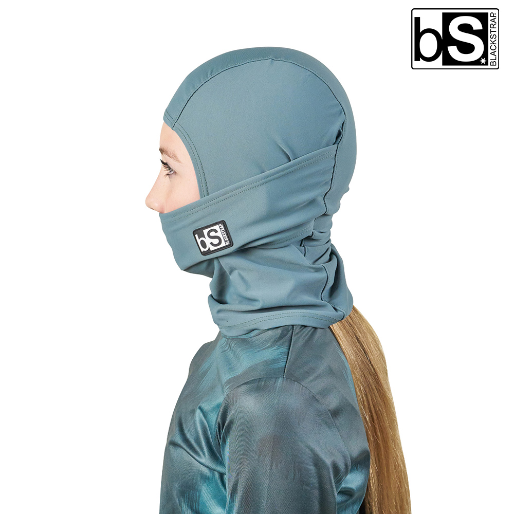 BlackStrap Kids Hood Balaclava-S 童素色多功能頭套【Nautical/海藍色】（其他規格）