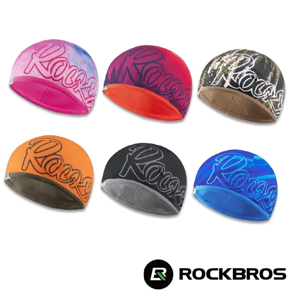 ROCKBROS 雙面保暖小帽 (微刷毛保暖帽/慢跑/單車/健身/運動/戶外)
