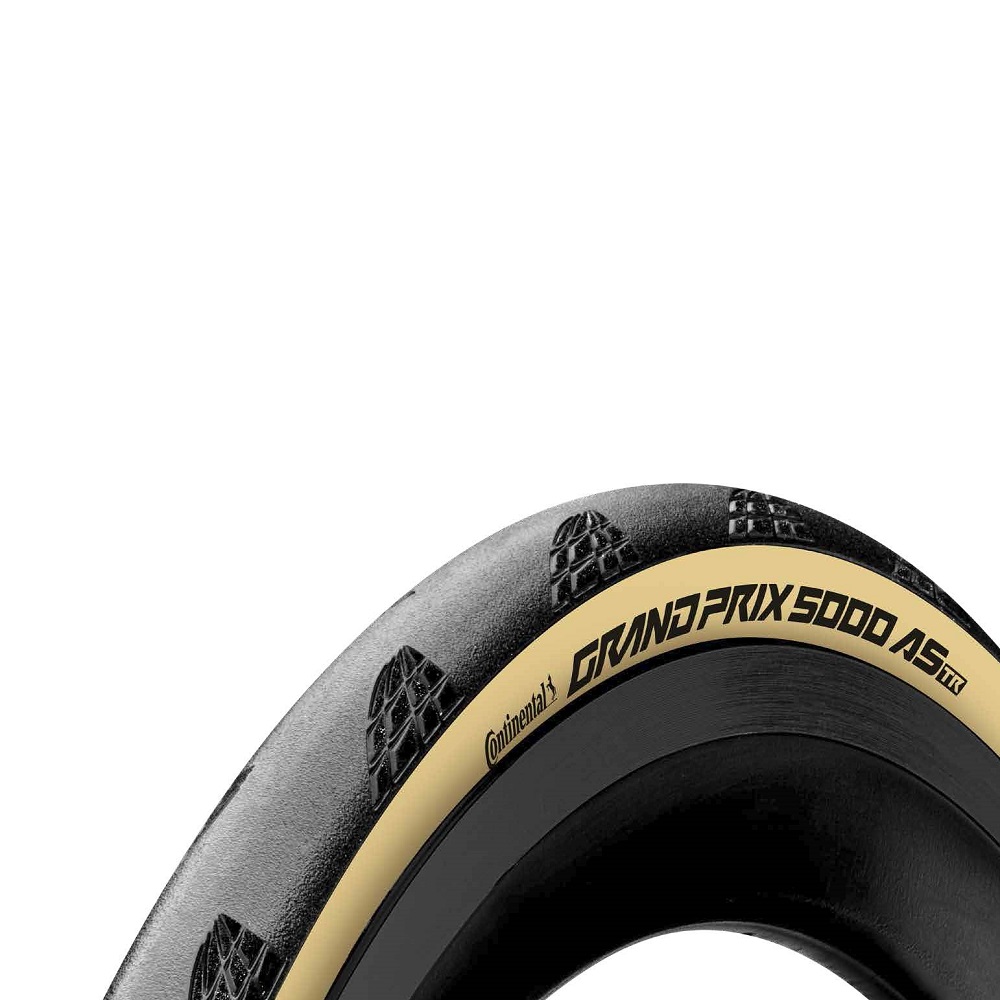 Continental 馬牌Grand Prix 5000 AS TR 公路車無內胎馬牌輪胎奶油色