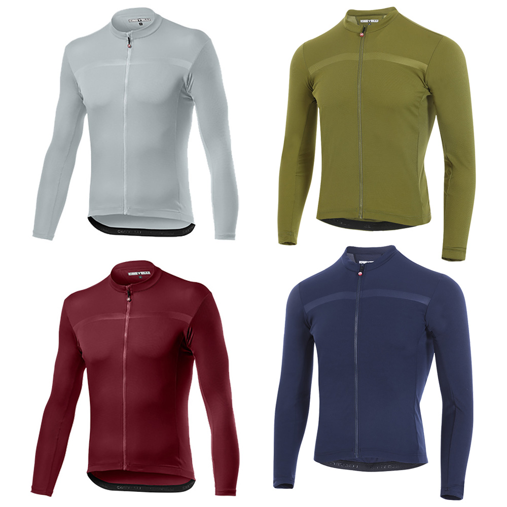 CASTELLI 蠍子CLASSIFICA LS AF JERSEY 薄長車衣防曬運動騎行長袖車衣