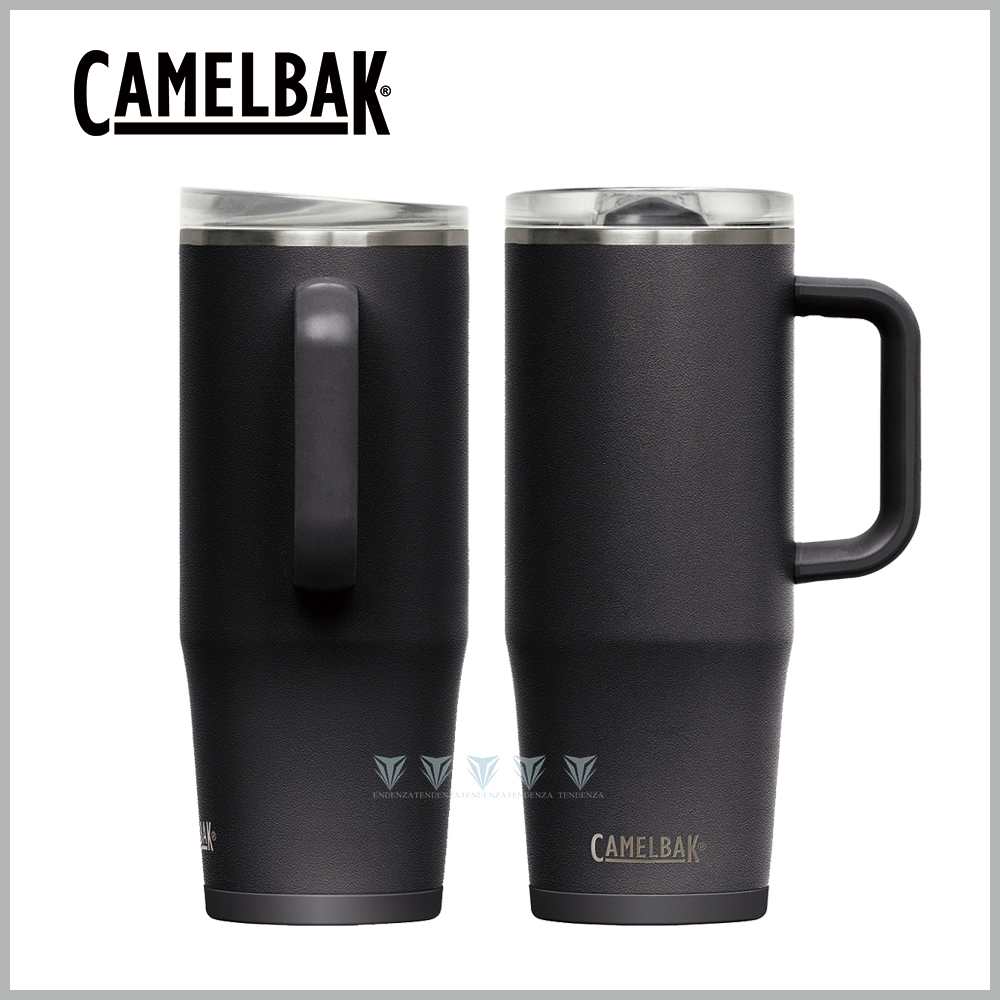 CamelBak  1000ml Thrive Mug 防漏不鏽鋼日用保溫馬克杯(保冰) 濃黑