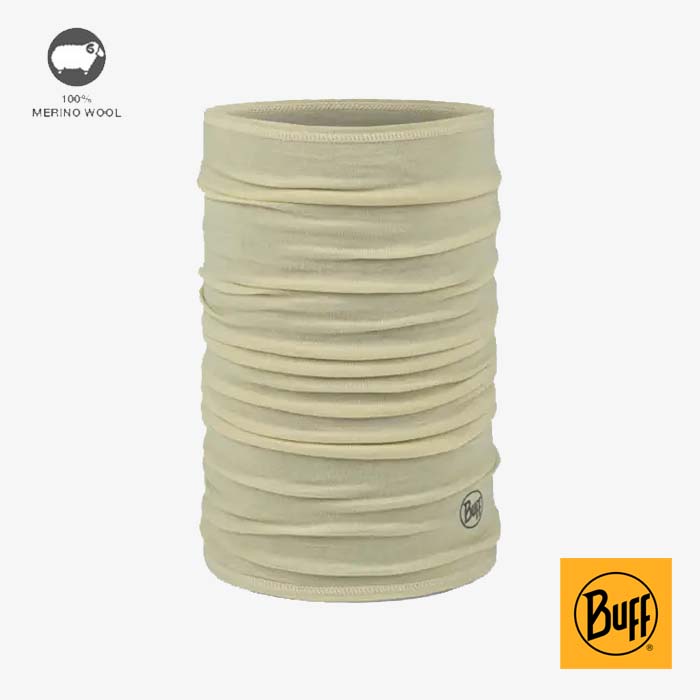 BUFF 西班牙 9折! 開心果綠 merino wool美麗諾羊毛素面頭巾-舒適_BF113010-349
