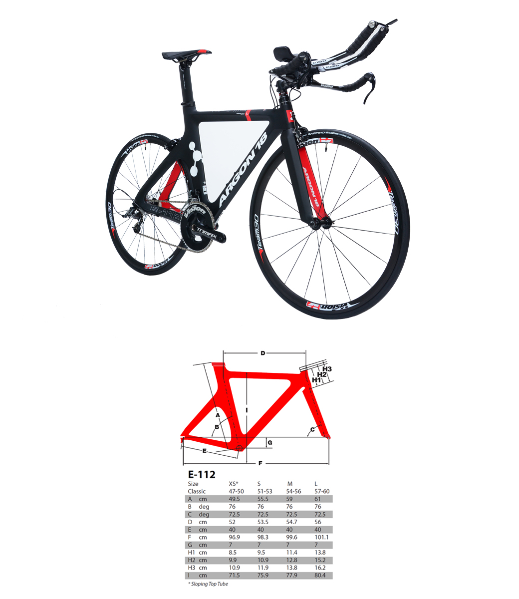 E 116 Argon E118 Size Guide Argon 18 E112 Size Chart Argon 18 E112