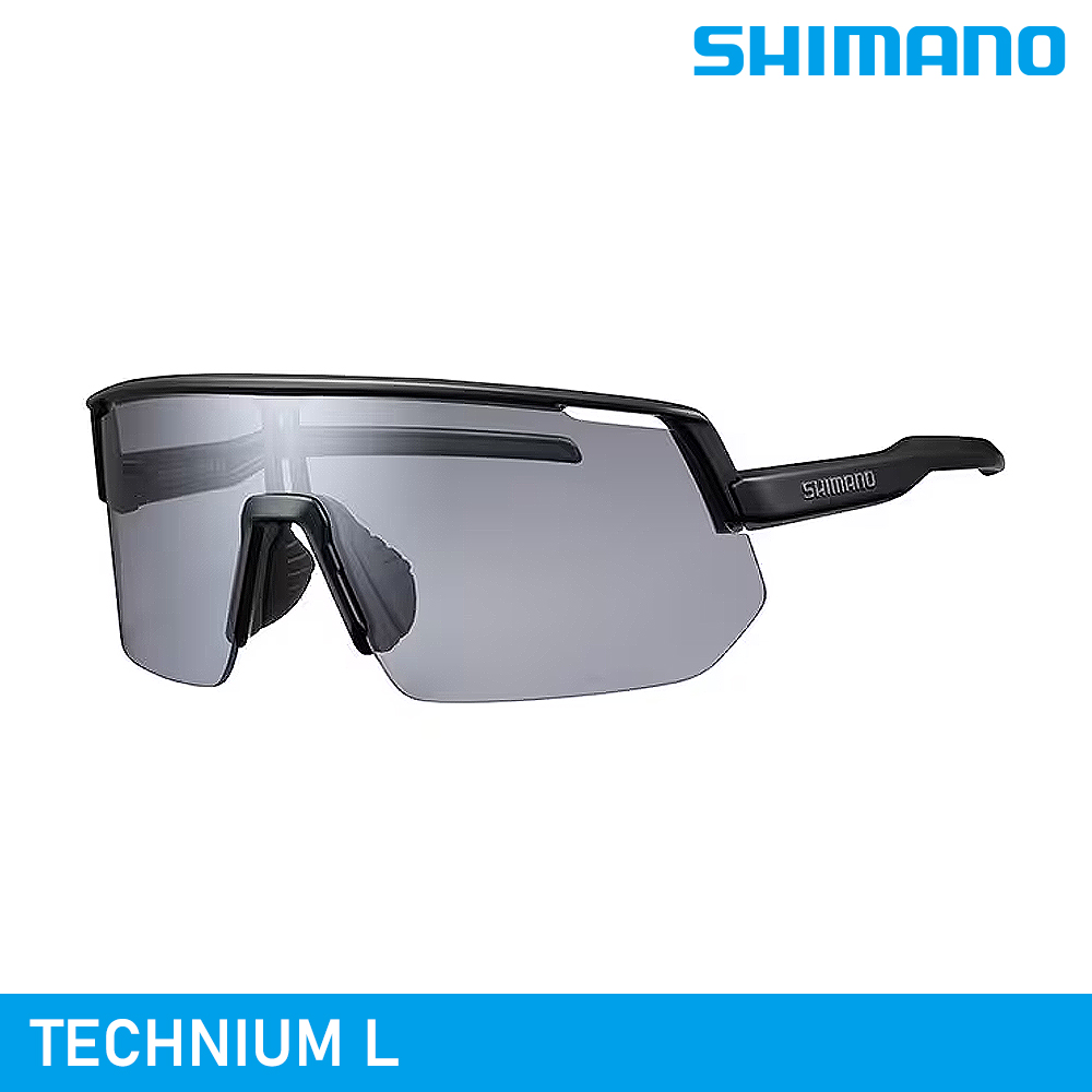 SHIMANO 禧瑪諾 TECHNIUM L 感光變色太陽眼鏡 / 霧面黑【城市綠洲】