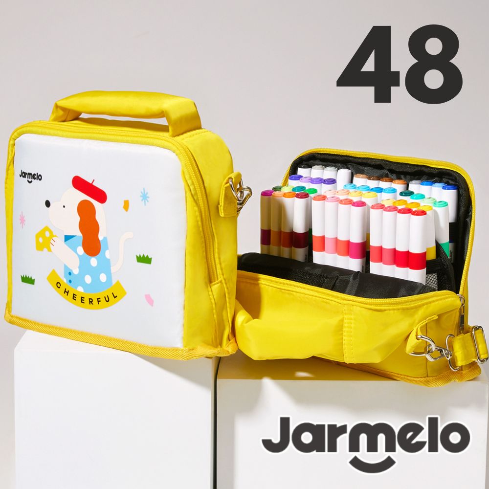 JoanMiro & JarMelo 原創美玩■芝士包丙烯馬克筆(48色) JA96673