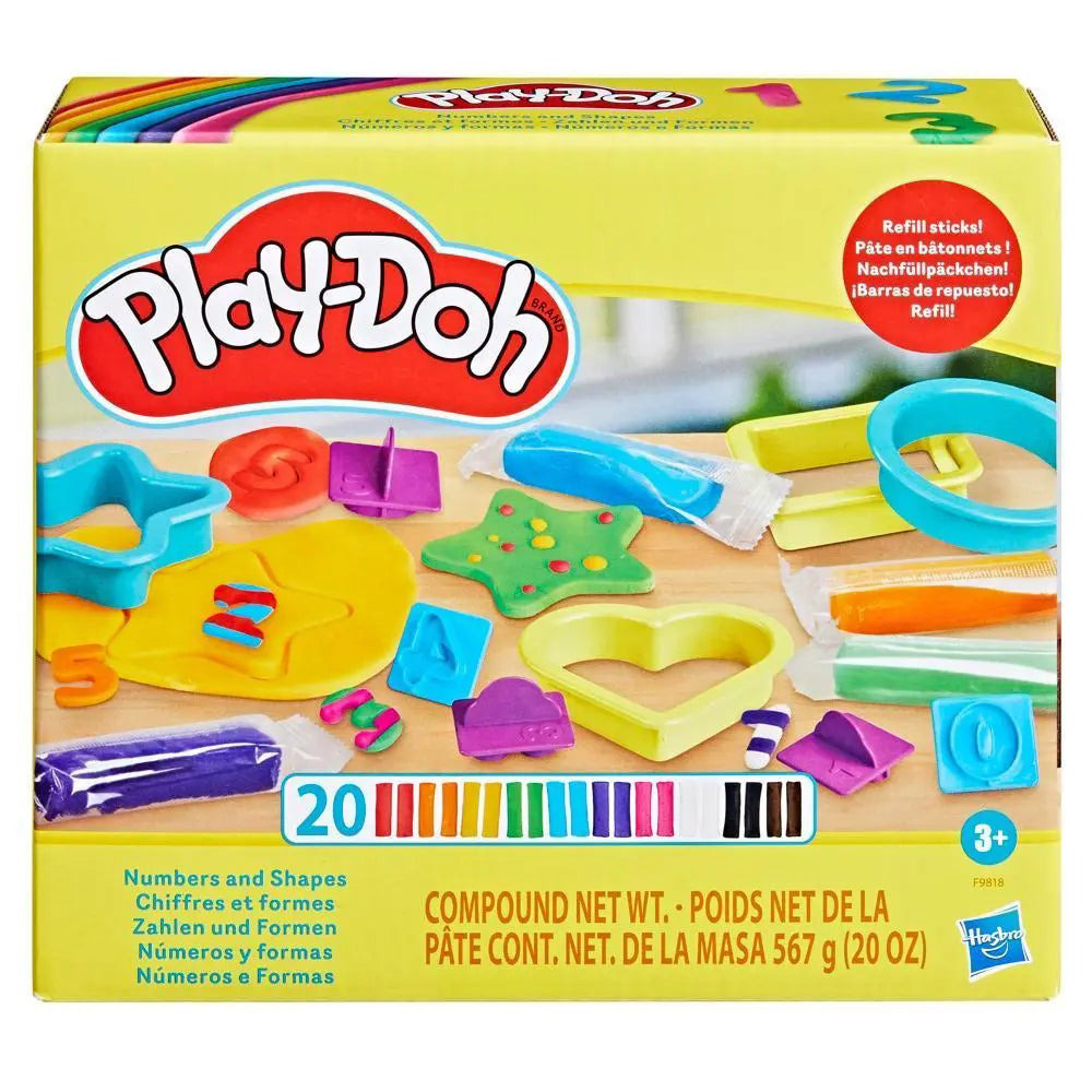 Play-Doh 培樂多 數字形狀遊戲組 F9818