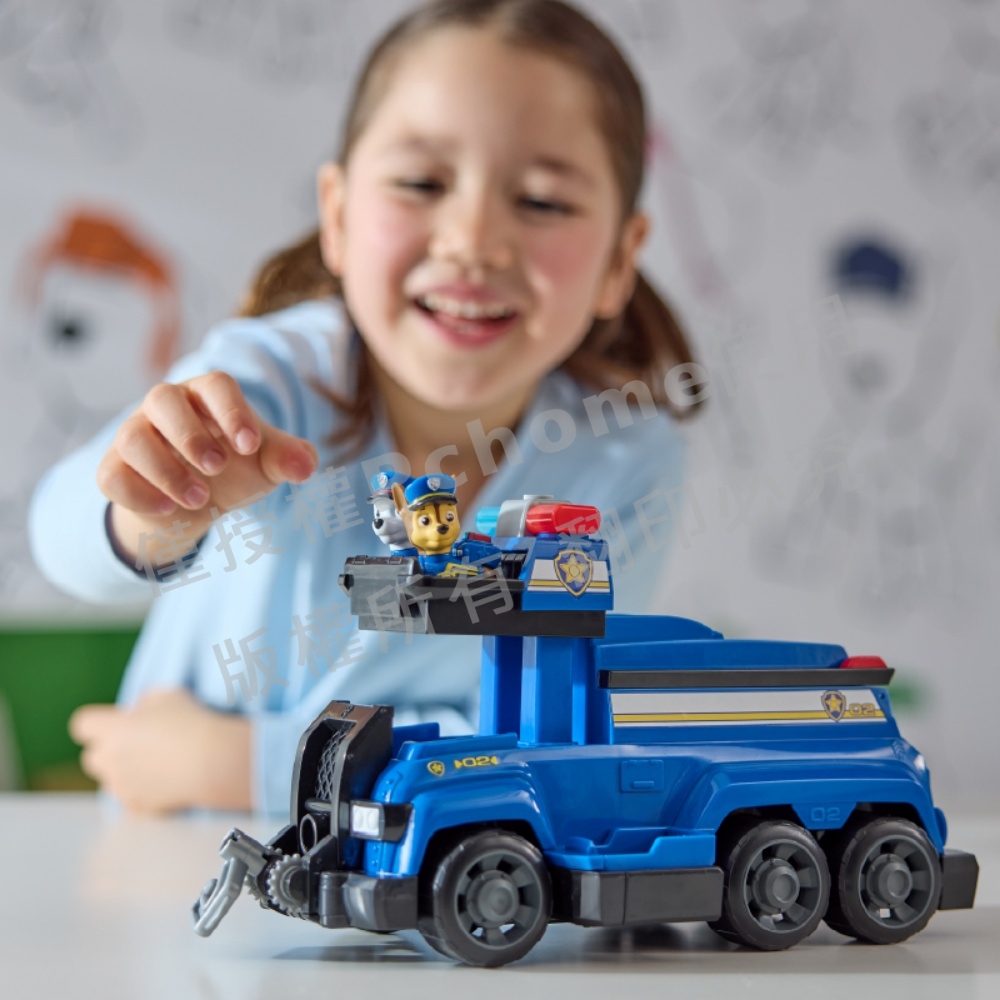 paw patrol 汪汪隊立大功 團隊警察巡邏車_SUNUP