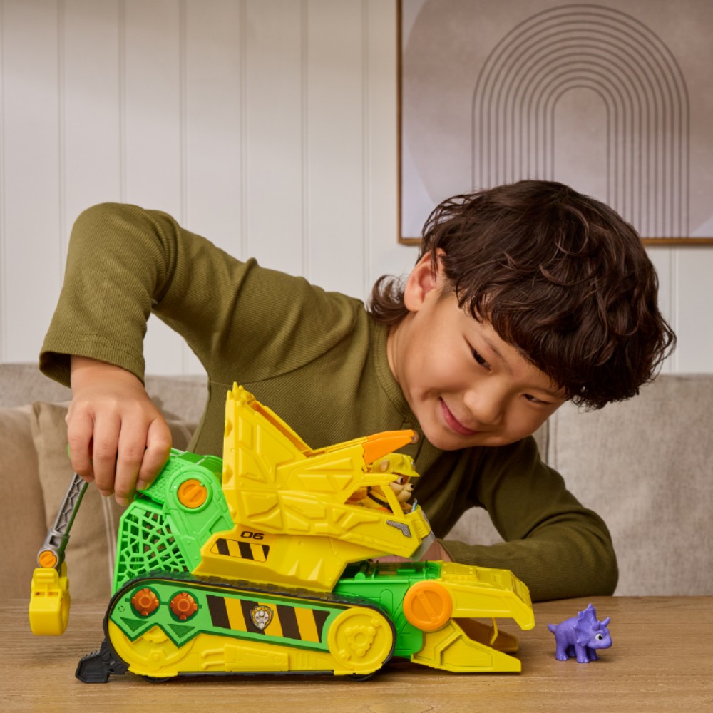 paw patrol 汪汪隊立大功 電影版3 小礫恐龍挖土機_SUNUP