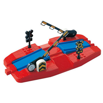 《TAKARA TOMY》PLARAIL  火車配件 J-17 新平交道
