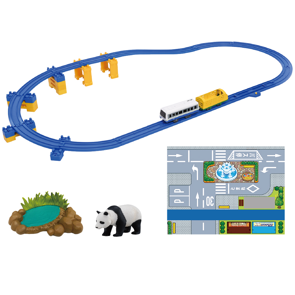 funbox 麗嬰國際 PLARAIL 台北捷運動物園站遊戲組