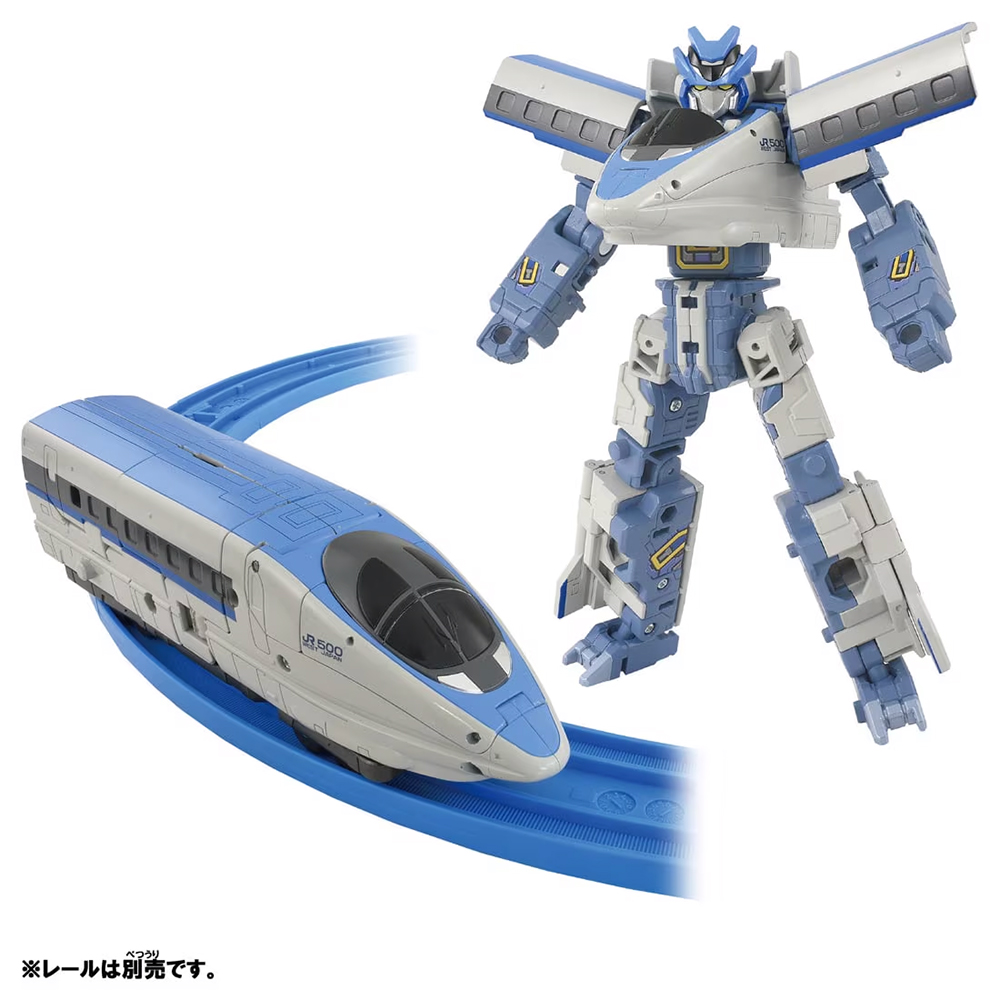 funbox 麗嬰國際 PLARAIL 新幹線變形機器人 變革世代 500 回聲號