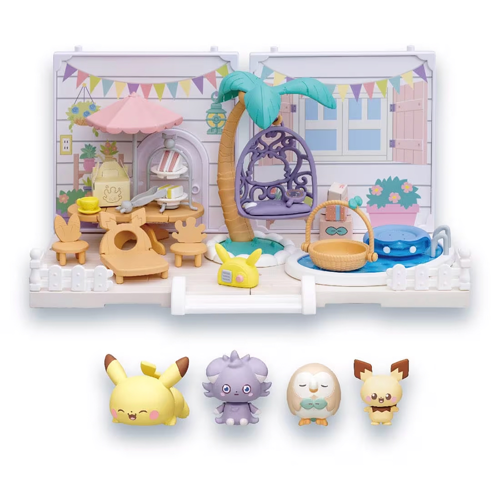 funbox 麗嬰國際 精靈寶可夢 Pokepeace House 寶可夢娃娃屋 派對花園