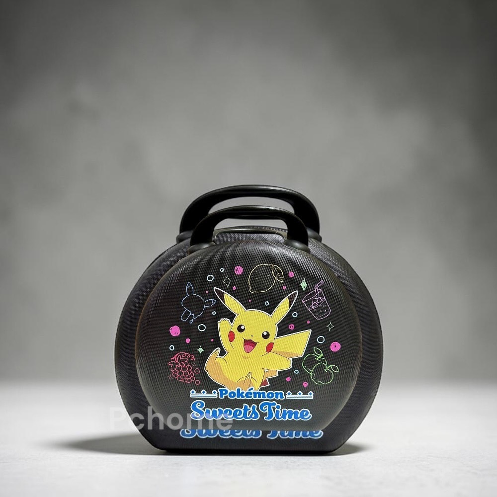 Pokémon 寶可夢 皮卡丘【圓形硬殼收納盒】
