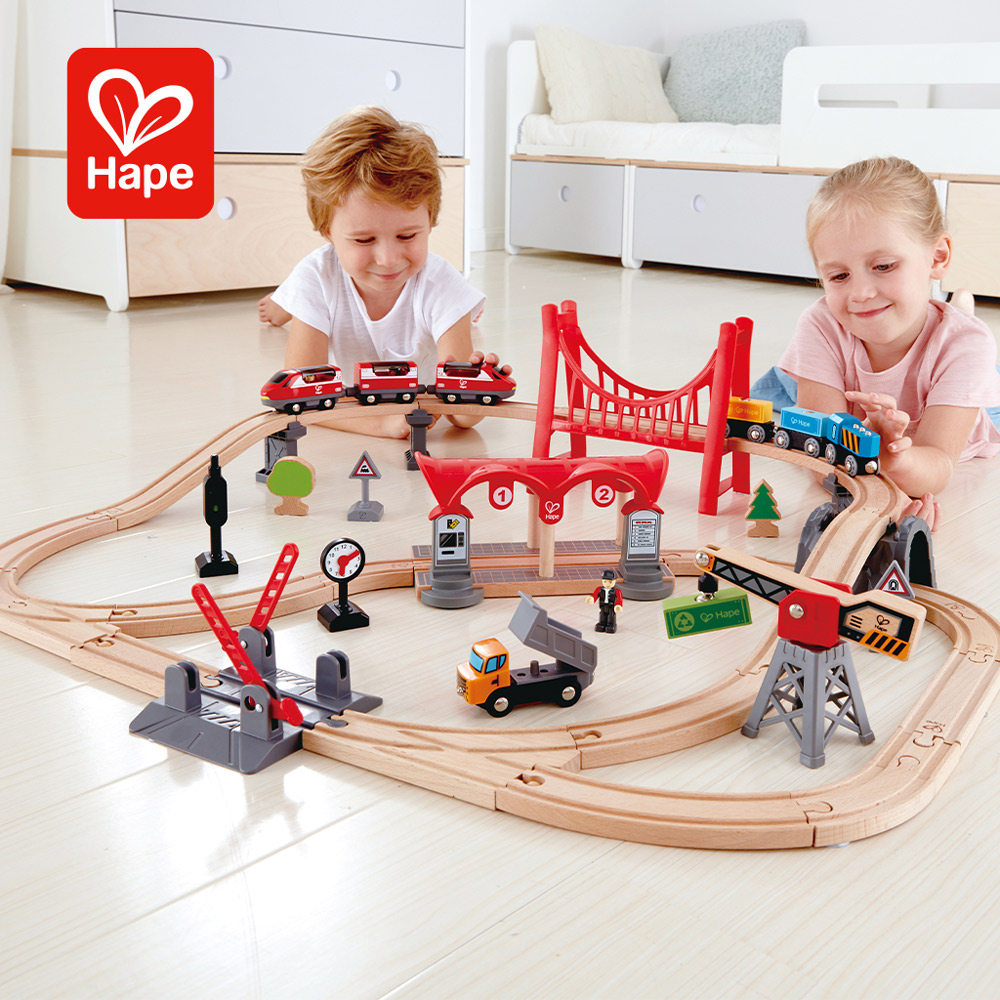 Hape 忙碌的城市軌道火車組