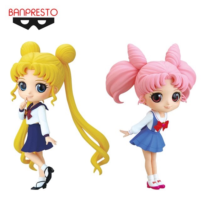 【日本正版】Q posket 劇場版 美少女戰士 公仔 模型 月野兔 小小兔 Banpresto 萬普 176292 176315
