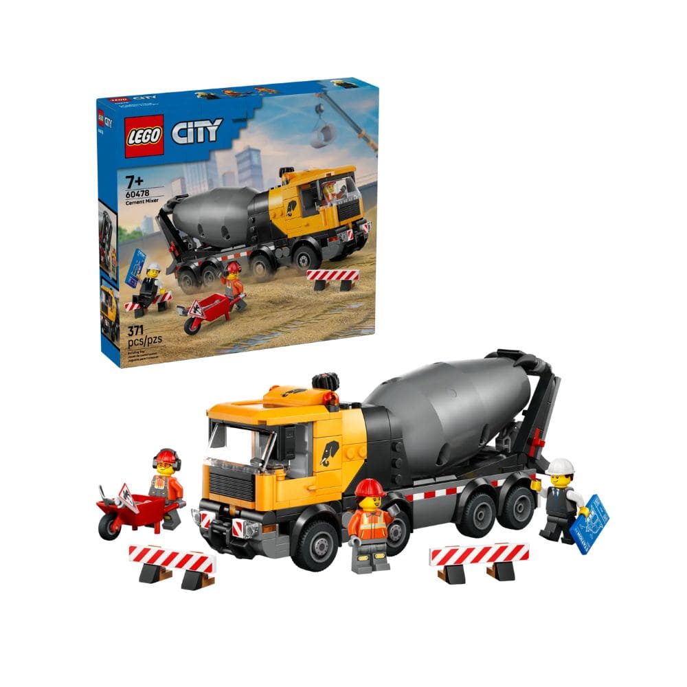 LEGO 樂高 60478 混凝土攪拌車 Cement Mixer