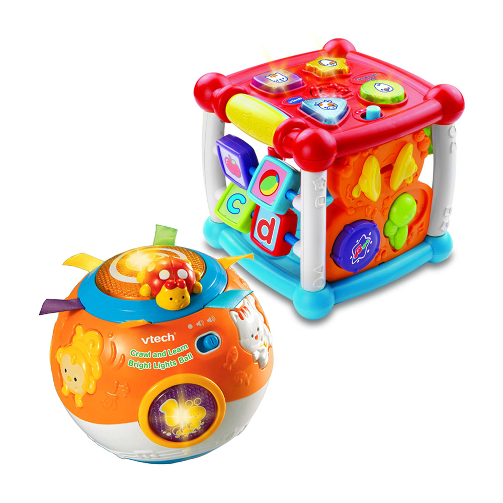Vtech 聲光互動學習盒+滾滾球 - 多款任選