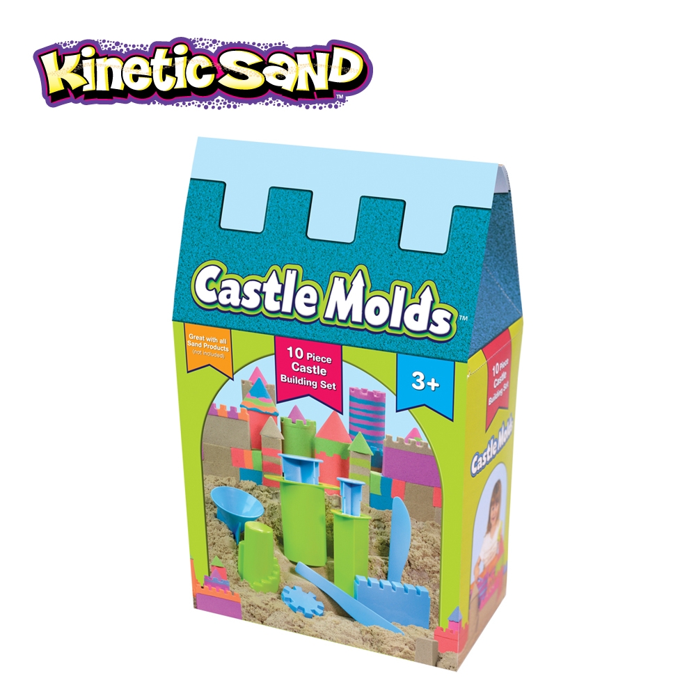  【瑞典Kinetic Sand】動力沙-城堡模具組 玩出孩子的超能力