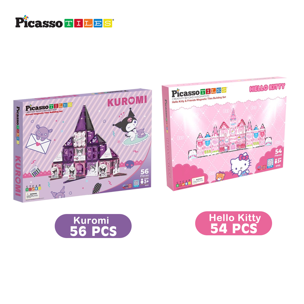 PicassoTiles 美國畢卡索 三麗鷗系列彩繪磁力片
