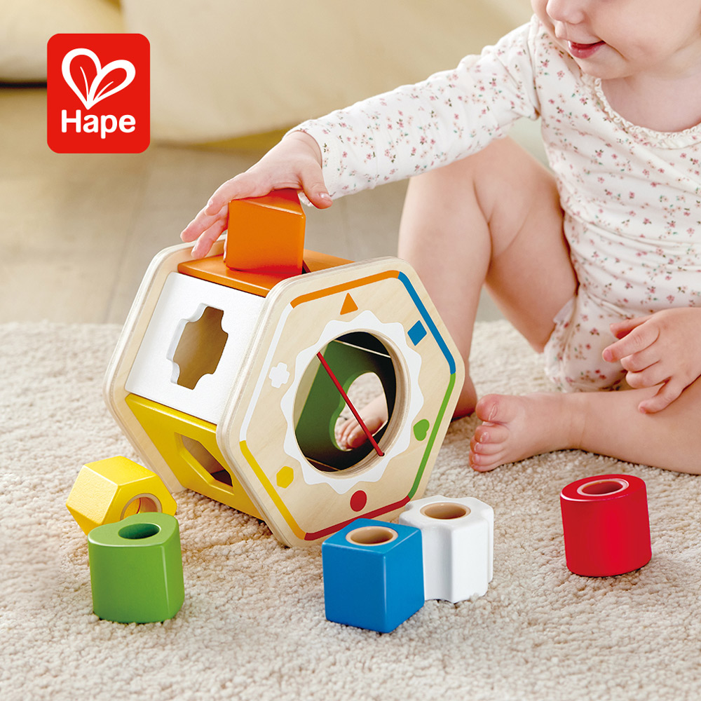 Hape 多彩分類積木盒