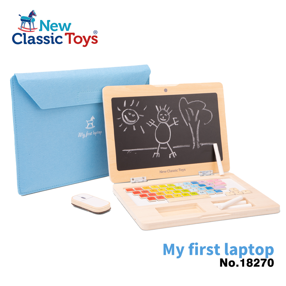 New Classic Toys 【荷蘭】我的第一台筆記型電腦-18270