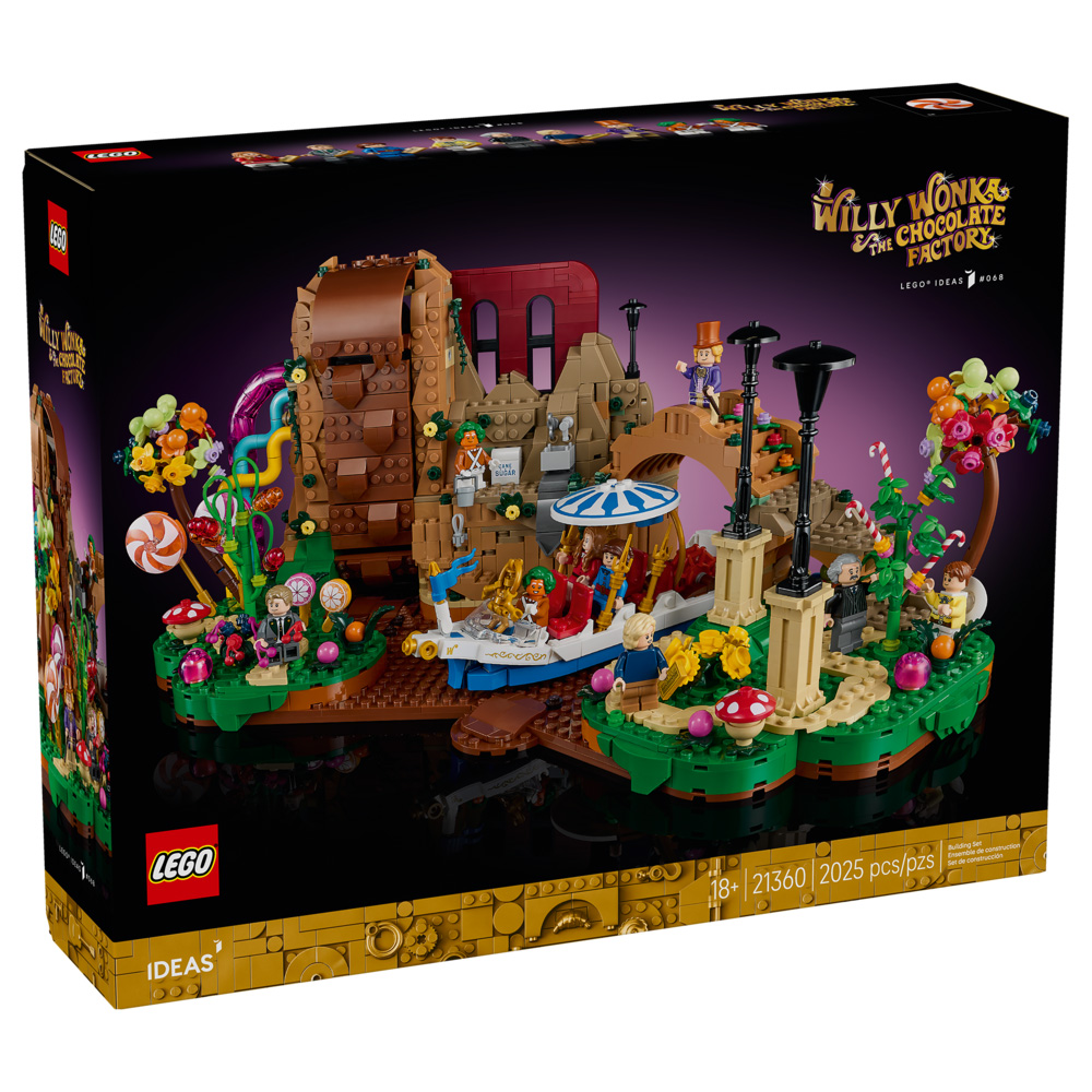 LEGO 樂高 21360 202512 IDEAS系列 - 威利旺卡和巧克力工廠