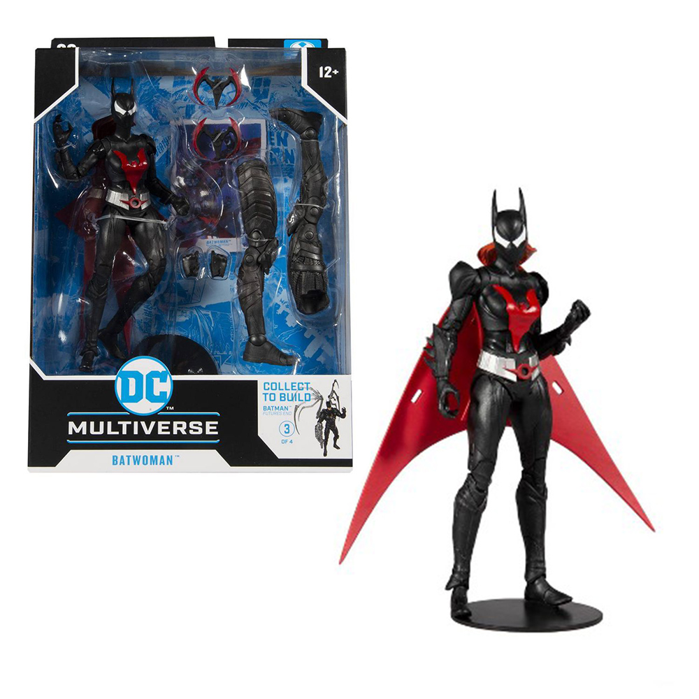麥法蘭 7吋 DC 未來蝙蝠女 Build-A 可組成 小丑裝甲 Jokerbot