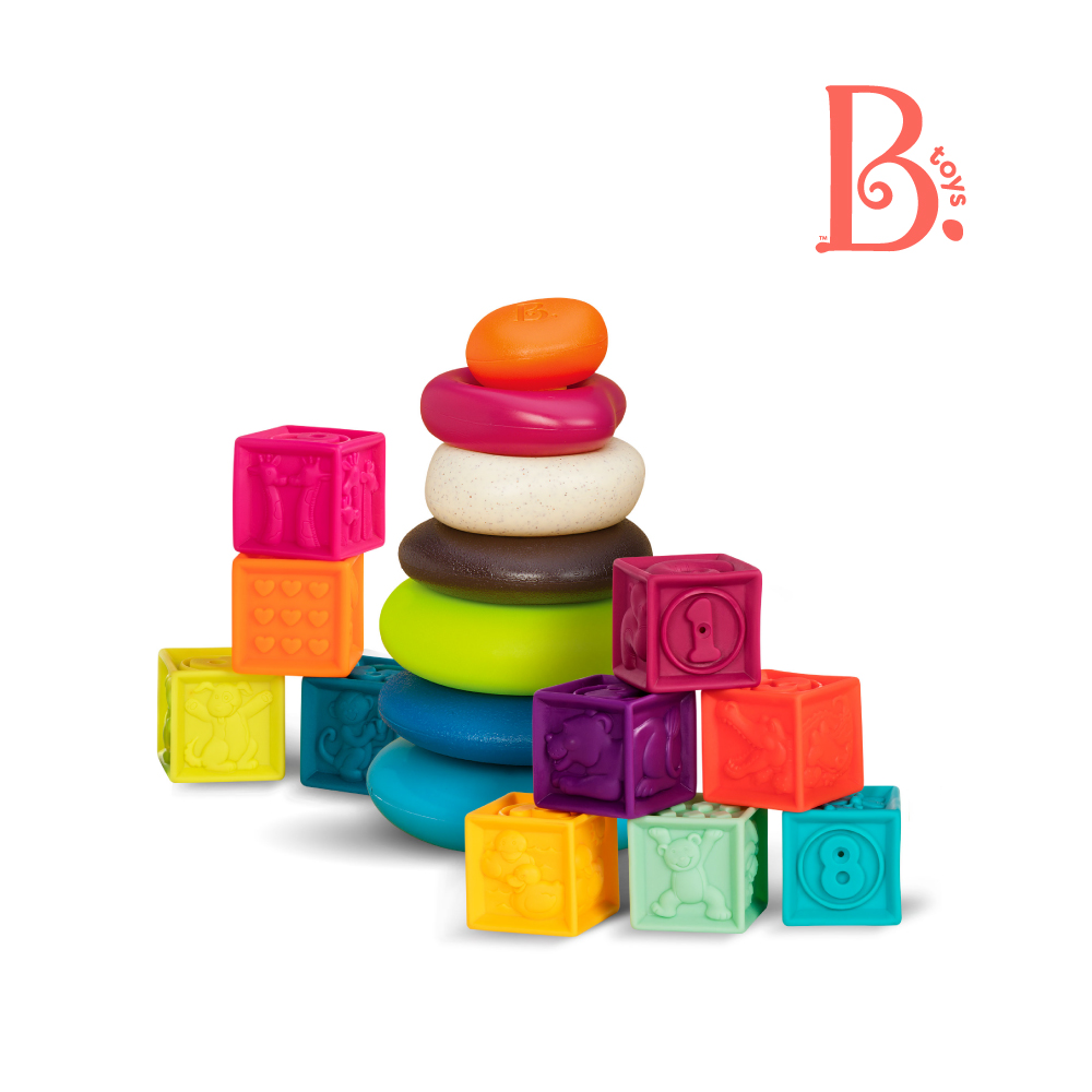 B.Toys 捏捏頑石投(組盒)