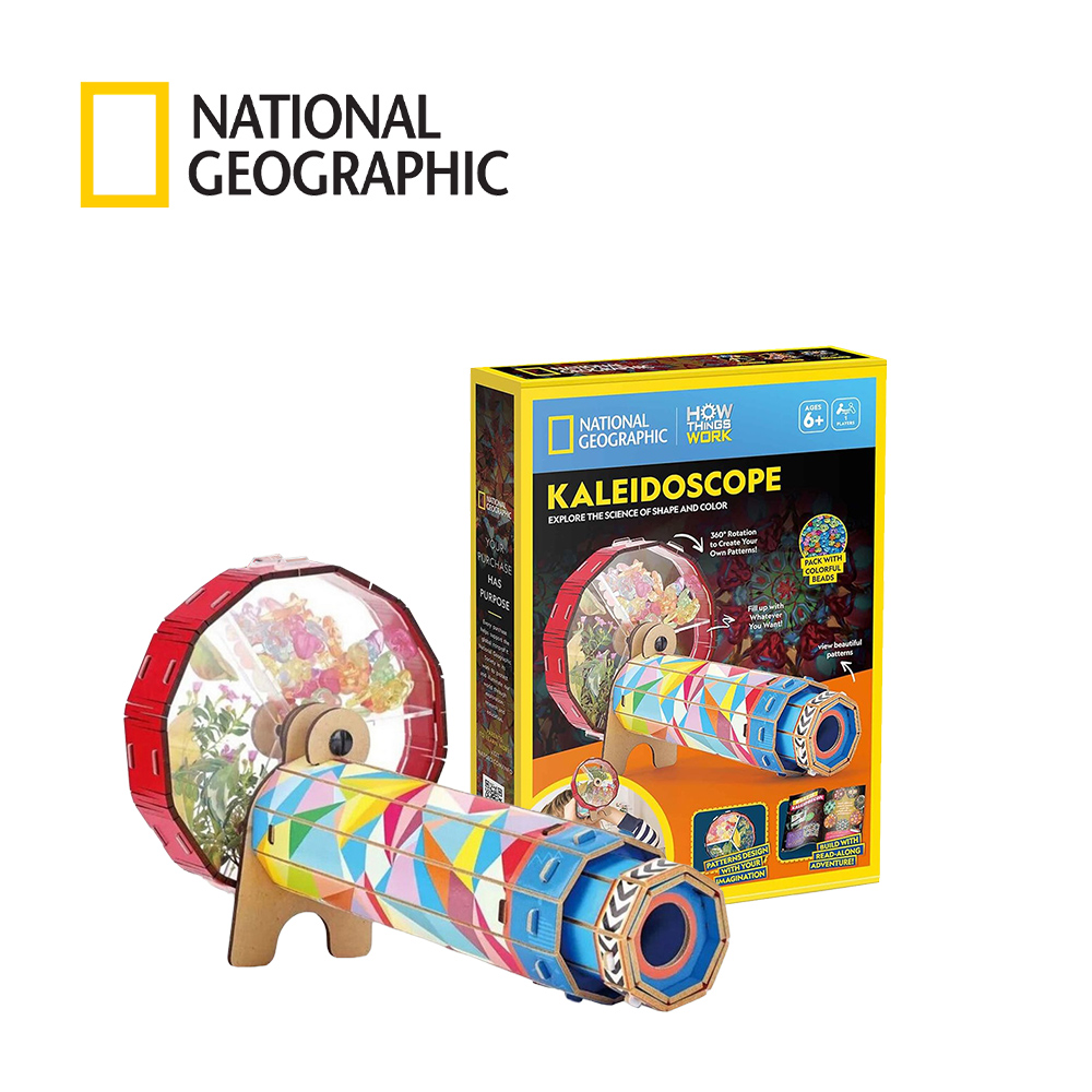 National Geographic 國家地理 美國 STEM動手做!萬花筒