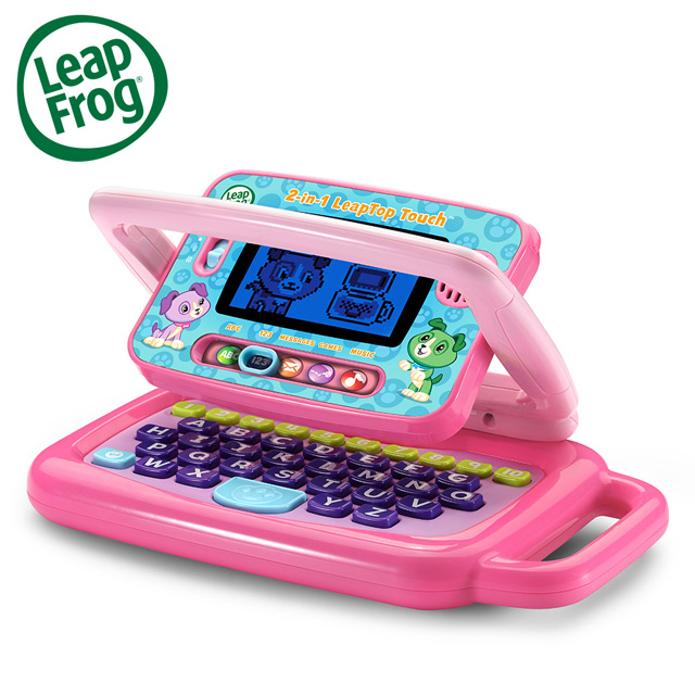 LeapFrog 跳跳蛙 -翻轉小筆電(粉) 歡樂學習快樂成長原廠優質玩具