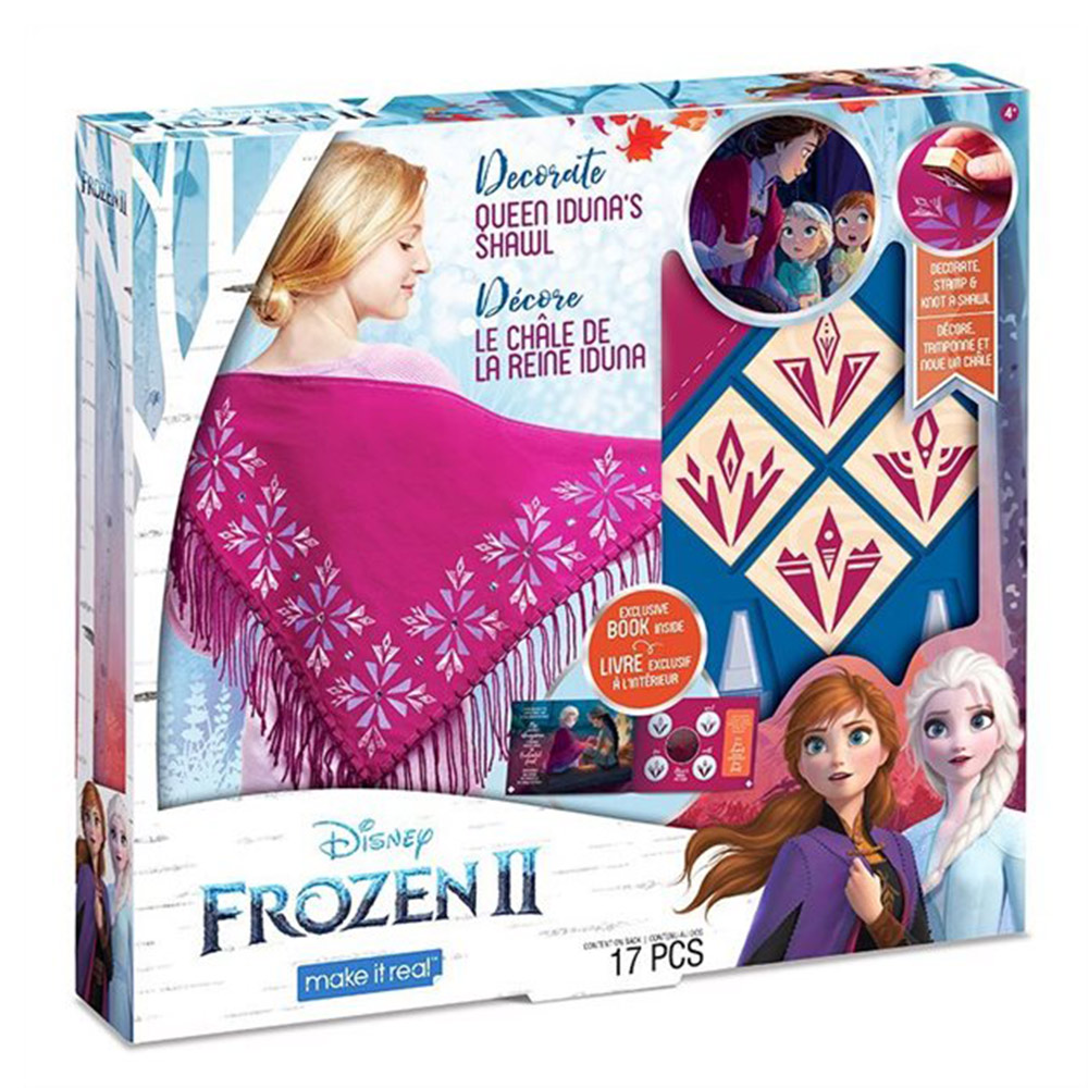 frozen 冰雪奇緣 迪士尼 2 披肩裝飾組